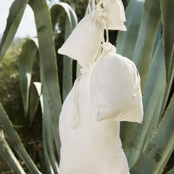 Organic cotton drawcord bag Thumbnail